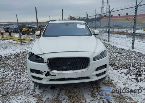 2018 Jaguar F-Pace 25T Premium из США, поврежденный, VIN SADCJ2FX8JA270264
